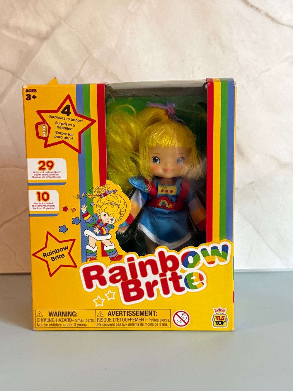 Rainbow Brite 40th Anniversary Doll The Loyal Subjects 5.5" NIB Sealed